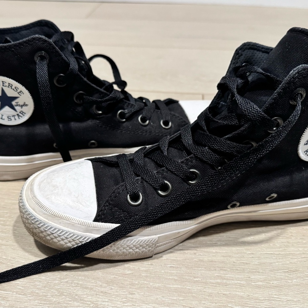 Converse Black High-Top Sneakers